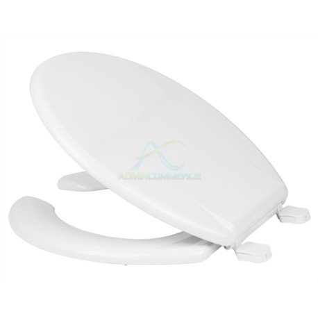 ASIENTO ECONOMICO PARA WC 35 CM BLANCO