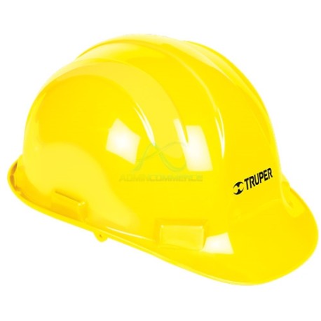 CASCO DE SEGURIDAD COLOR AMARILLO