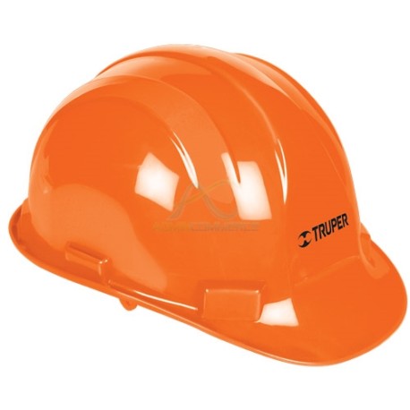 CASCO DE SEGURIDAD COLOR NARANJA