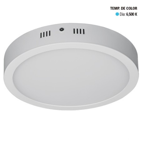 PLAFON REDONDO MODERNO 18W 65K LED