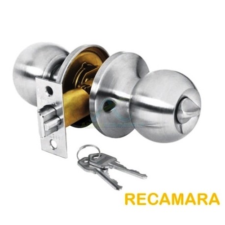 POMO TRUBAL TUBULAR CROMO MATE RECAMARA HERMEX BASIC