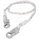 CABLE DE PROTECCION CON 2 GANCHOS 2 M